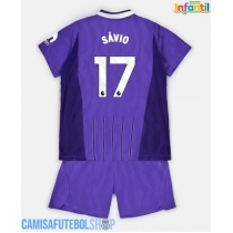 Camisa de time de futebol Tottenham Hotspur Savio #17 Replicas 3º Equipamento Infantil 2026-27 Manga Curta (+ Calças curtas)